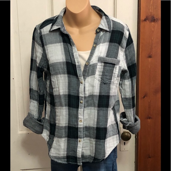 Maurices Tops - Double print flannel